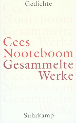 Gesammelte Werke in neun Bänden: Band 1: Gedichte: Bd. 1