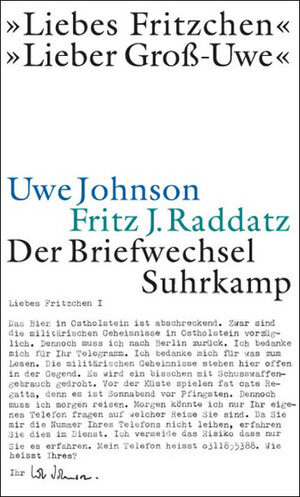 »Liebes Fritzchen« - »Lieber Groß-Uwe«: Der Briefwechsel