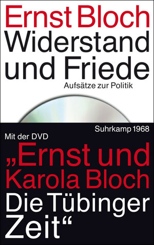 Buchcover Widerstand und Friede | Ernst Bloch | EAN 9783518419816 | ISBN 3-518-41981-1 | ISBN 978-3-518-41981-6