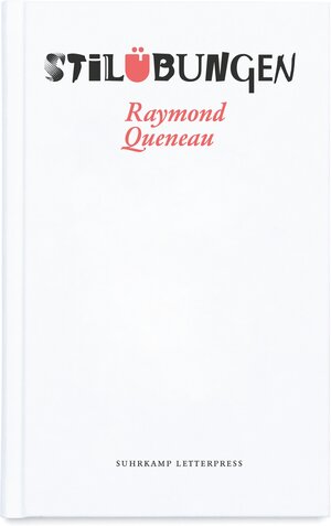 Buchcover Stilübungen | Raymond Queneau | EAN 9783518427507 | ISBN 3-518-42750-4 | ISBN 978-3-518-42750-7