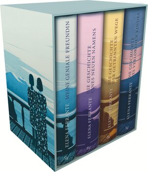 Buchcover Neapolitanische Saga (4 Bände) | Elena Ferrante | EAN 9783518429501 | ISBN 3-518-42950-7 | ISBN 978-3-518-42950-1