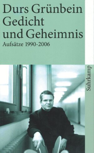 Buchcover Gedicht und Geheimnis | Durs Grünbein | EAN 9783518458907 | ISBN 3-518-45890-6 | ISBN 978-3-518-45890-7