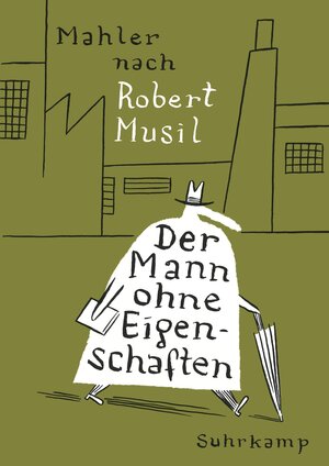 Buchcover Der Mann ohne Eigenschaften | Nicolas Mahler | EAN 9783518464830 | ISBN 3-518-46483-3 | ISBN 978-3-518-46483-0