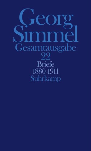 Buchcover Gesamtausgabe in 24 Bänden | Georg Simmel | EAN 9783518579725 | ISBN 3-518-57972-X | ISBN 978-3-518-57972-5