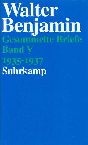 Gesammelte Briefe. 6 Bände: Band V: Briefe 1935-1937: BD V