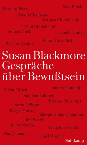 Buchcover Gespräche über Bewußtsein | Susan Blackmore | EAN 9783518584842 | ISBN 3-518-58484-7 | ISBN 978-3-518-58484-2