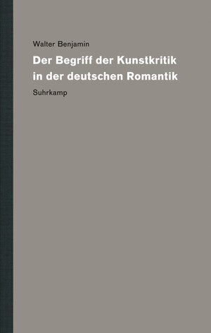 Buchcover Werke und Nachlaß. Kritische Gesamtausgabe | Walter Benjamin | EAN 9783518585016 | ISBN 3-518-58501-0 | ISBN 978-3-518-58501-6