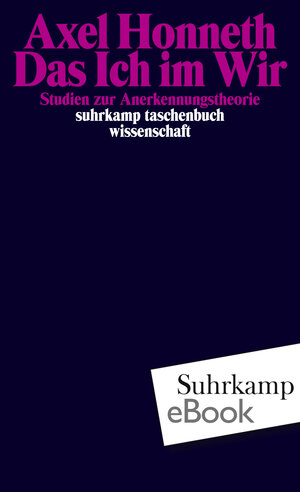 Buchcover Das Ich im Wir | Axel Honneth | EAN 9783518732397 | ISBN 3-518-73239-0 | ISBN 978-3-518-73239-7