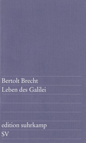 Buchcover Leben des Galilei | Bertolt Brecht | EAN 9783518732403 | ISBN 3-518-73240-4 | ISBN 978-3-518-73240-3