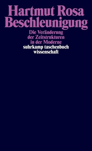 Buchcover Beschleunigung | Hartmut Rosa | EAN 9783518738054 | ISBN 3-518-73805-4 | ISBN 978-3-518-73805-4