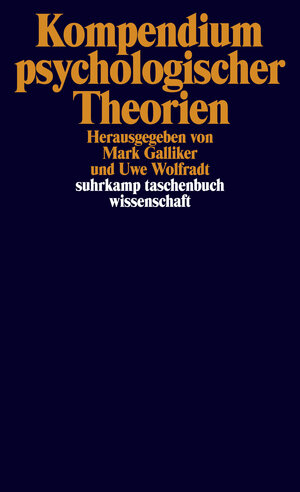 Buchcover Kompendium psychologischer Theorien  | EAN 9783518742259 | ISBN 3-518-74225-6 | ISBN 978-3-518-74225-9