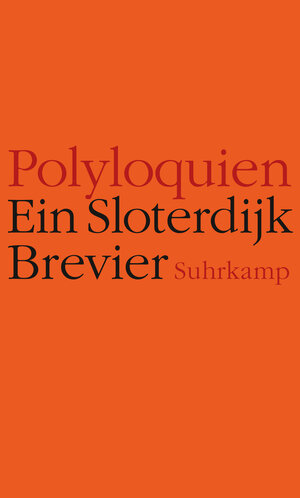 Buchcover Polyloquien | Peter Sloterdijk | EAN 9783518754085 | ISBN 3-518-75408-4 | ISBN 978-3-518-75408-5