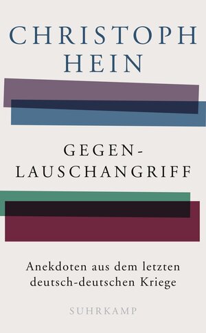 Buchcover Gegenlauschangriff | Christoph Hein | EAN 9783518762752 | ISBN 3-518-76275-3 | ISBN 978-3-518-76275-2