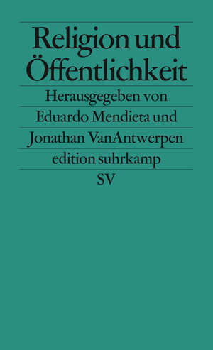 Buchcover Religion und Öffentlichkeit  | EAN 9783518763414 | ISBN 3-518-76341-5 | ISBN 978-3-518-76341-4