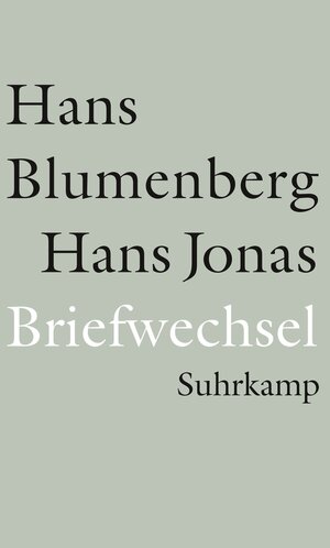 Buchcover Briefwechsel 1954-1978 und weitere Materialien | Hans Blumenberg | EAN 9783518772454 | ISBN 3-518-77245-7 | ISBN 978-3-518-77245-4
