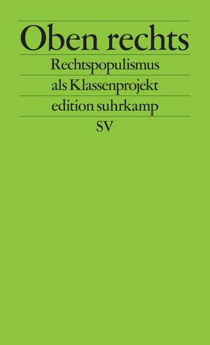 Buchcover Oben rechts | Thomas Biebricher | EAN 9783518784846 | ISBN 3-518-78484-6 | ISBN 978-3-518-78484-6