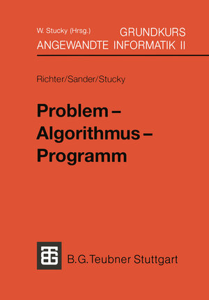 Buchcover Grundkurs Angewandte Informatik II | Reinhard Richter | EAN 9783519029359 | ISBN 3-519-02935-9 | ISBN 978-3-519-02935-9