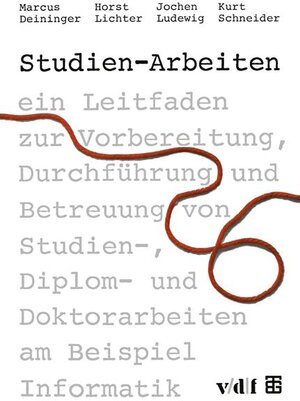 Buchcover Studien-Arbeiten | Horst Lichter | EAN 9783519221562 | ISBN 3-519-22156-X | ISBN 978-3-519-22156-2