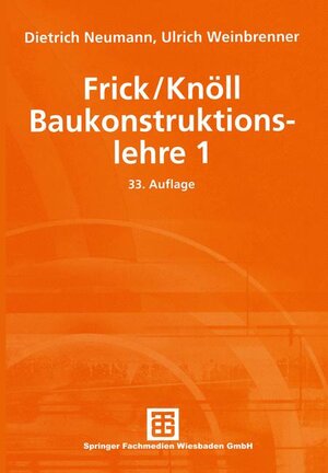 Frick/Knöll, Baukonstruktionslehre 1