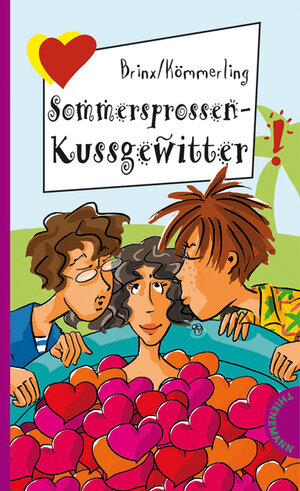 Buchcover Sommersprossenkussgewitter  | EAN 9783522181112 | ISBN 3-522-18111-5 | ISBN 978-3-522-18111-2