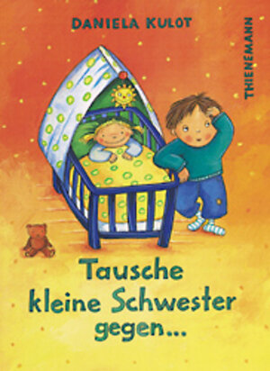 Buchcover Tausche kleine Schwester gegen ... | Daniela Kulot | EAN 9783522433624 | ISBN 3-522-43362-9 | ISBN 978-3-522-43362-4