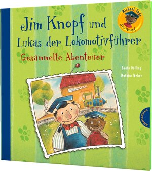 Buchcover Jim Knopf: Jim Knopf und Lukas der Lokomotivführer – Gesammelte Abenteuer | Michael Ende | EAN 9783522437745 | ISBN 3-522-43774-8 | ISBN 978-3-522-43774-5
