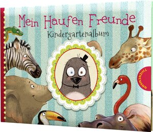 Buchcover Ein Haufen Freunde: Mein Haufen Freunde – Kindergartenalbum | Kerstin Schoene | EAN 9783522458122 | ISBN 3-522-45812-5 | ISBN 978-3-522-45812-2