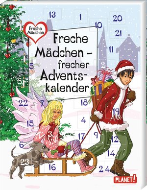 Buchcover Freche Mädchen – freche Bücher!: Freche Mädchen – frecher Adventskalender | Brinx/Kömmerling | EAN 9783522504355 | ISBN 3-522-50435-6 | ISBN 978-3-522-50435-5
