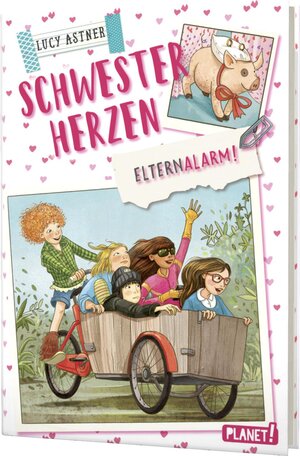 Buchcover Schwesterherzen 4: Elternalarm! | Lucy Astner | EAN 9783522506700 | ISBN 3-522-50670-7 | ISBN 978-3-522-50670-0