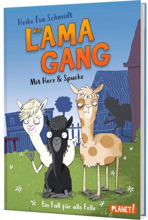 Buchcover Die Lama-Gang. Mit Herz & Spucke 1: Ein Fall für alle Felle | Heike Eva Schmidt | EAN 9783522507028 | ISBN 3-522-50702-9 | ISBN 978-3-522-50702-8