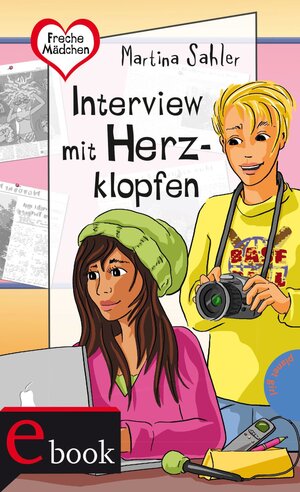 Buchcover Freche Mädchen – freche Bücher!: Interview mit Herzklopfen | Martina Sahler | EAN 9783522652384 | ISBN 3-522-65238-X | ISBN 978-3-522-65238-4