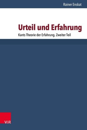 Buchcover Urteil und Erfahrung | Rainer Enskat | EAN 9783525302002 | ISBN 3-525-30200-2 | ISBN 978-3-525-30200-2