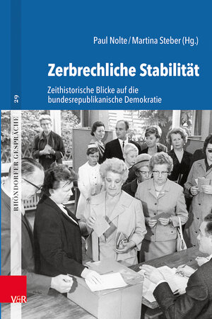 Buchcover Zerbrechliche Stabilität  | EAN 9783525306109 | ISBN 3-525-30610-5 | ISBN 978-3-525-30610-9