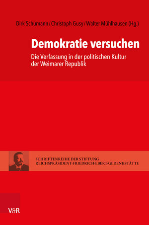 Buchcover Demokratie versuchen  | EAN 9783525311295 | ISBN 3-525-31129-X | ISBN 978-3-525-31129-5