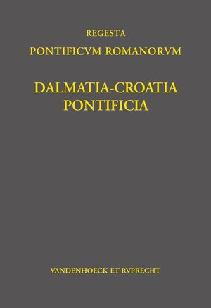 Buchcover Dalmatia-Croatia Pontificia | Waldemar Könighaus | EAN 9783525317389 | ISBN 3-525-31738-7 | ISBN 978-3-525-31738-9