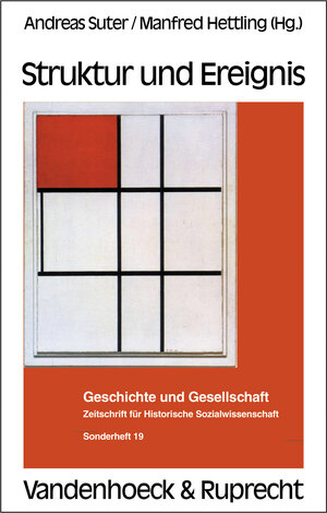 Buchcover Struktur und Ereignis  | EAN 9783525364192 | ISBN 3-525-36419-9 | ISBN 978-3-525-36419-2
