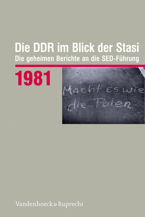 Buchcover Die DDR im Blick der Stasi 1981  | EAN 9783525375051 | ISBN 3-525-37505-0 | ISBN 978-3-525-37505-1