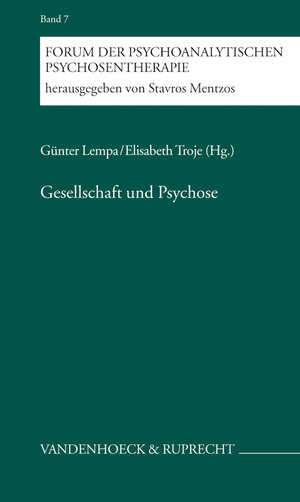 Buchcover Gesellschaft und Psychose  | EAN 9783525451083 | ISBN 3-525-45108-3 | ISBN 978-3-525-45108-3