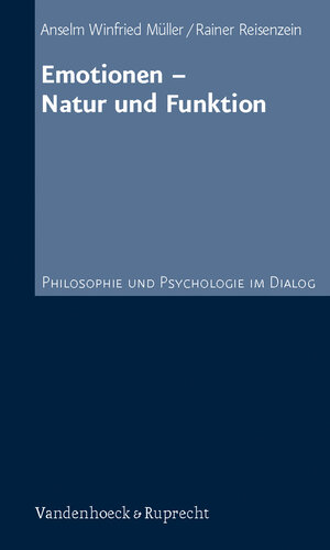 Buchcover Emotionen – Natur und Funktion | Anselm Winfried Müller | EAN 9783525452356 | ISBN 3-525-45235-7 | ISBN 978-3-525-45235-6