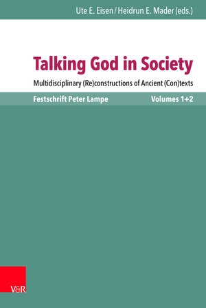 Buchcover Talking God in Society  | EAN 9783525501856 | ISBN 3-525-50185-4 | ISBN 978-3-525-50185-6