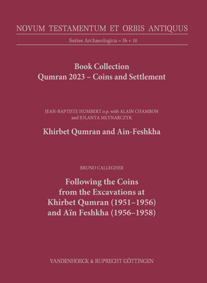 Buchcover Buchpaket Qumran 2023 – Coins and Settlement | Bruno Callegher | EAN 9783525503706 | ISBN 3-525-50370-9 | ISBN 978-3-525-50370-6