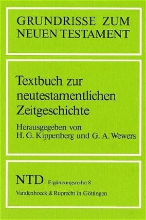 Buchcover Textbuch zur neutestamentlichen Zeitgeschichte  | EAN 9783525513576 | ISBN 3-525-51357-7 | ISBN 978-3-525-51357-6