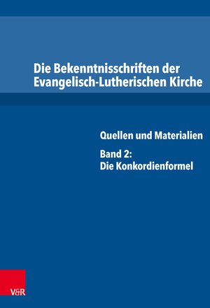 Buchcover Die Bekenntnisschriften der Evangelisch-Lutherischen Kirche  | EAN 9783525521021 | ISBN 3-525-52102-2 | ISBN 978-3-525-52102-1