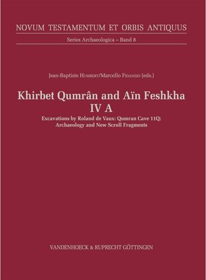 Buchcover Khirbet Qumrân and Aïn Feshkha IV A  | EAN 9783525564691 | ISBN 3-525-56469-4 | ISBN 978-3-525-56469-1