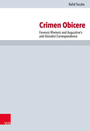 Buchcover Crimen Obicere | Rafał Toczko | EAN 9783525567227 | ISBN 3-525-56722-7 | ISBN 978-3-525-56722-7