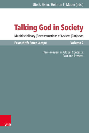 Buchcover Talking God in Society  | EAN 9783525573181 | ISBN 3-525-57318-9 | ISBN 978-3-525-57318-1