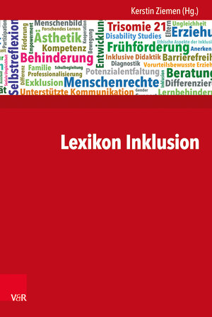 Buchcover Lexikon Inklusion  | EAN 9783525701874 | ISBN 3-525-70187-X | ISBN 978-3-525-70187-4