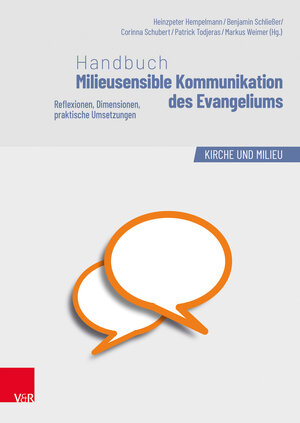 Buchcover Handbuch Milieusensible Kommunikation des Evangeliums  | EAN 9783525702772 | ISBN 3-525-70277-9 | ISBN 978-3-525-70277-2