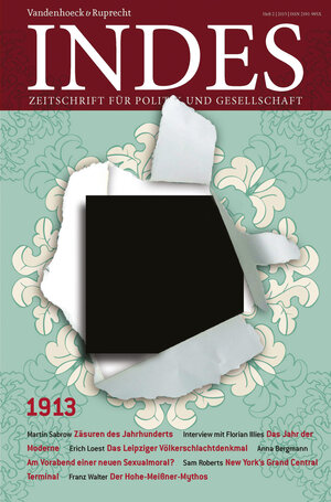 Buchcover »1913«  | EAN 9783525800034 | ISBN 3-525-80003-7 | ISBN 978-3-525-80003-4