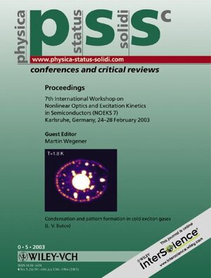 Buchcover Proceedings of the 7th International Workshop on Nonlinear Optics and Excitation Kinetics in Semiconductors (NOEKS 7)  | EAN 9783527404674 | ISBN 3-527-40467-8 | ISBN 978-3-527-40467-4